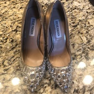 Steve Madden high heel shoes,size 6,5